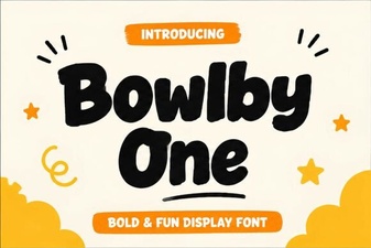 Bowlby One Font: Elegant Typography for Creative Projects
