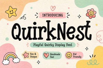 Quirknest Font: Creative Typography for Unique Projects