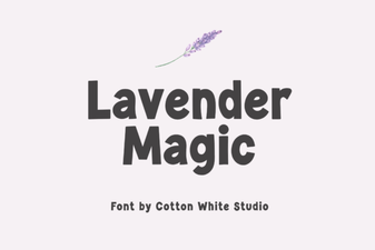Lavender Magic Font: Elegant Design & Creative Projects