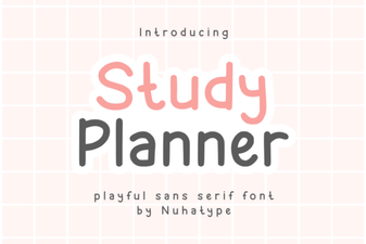 Studdy Planner Font: Clean Design for Productive Scheduling