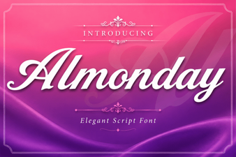 Almonday Font: Creative Typography for Modern Design Projects