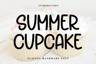 Summer Cupcake Font: Playful Typography for Sweet Designs