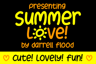 Summer Love Font: Playful Typography for Creative Projects